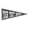 Personalized Team Sports Pennant - Dana Decals