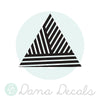 Modern Geometric Triangles - Dana Decals