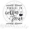 Running on Coffee and Jesus - Dana Decals