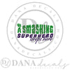 A Smashing Superhero Sleeps Here - Dana Decals