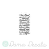 John 3:16 Bible Verse Quote - Dana Decals