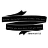 Before I formed you - Bible Quote Banner - Dana Decals