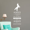 Always be a Unicorn Quote - Dana Decals