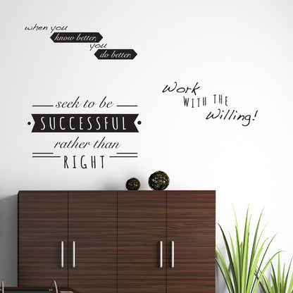 Office Inspiration Quotes - Dana Decals