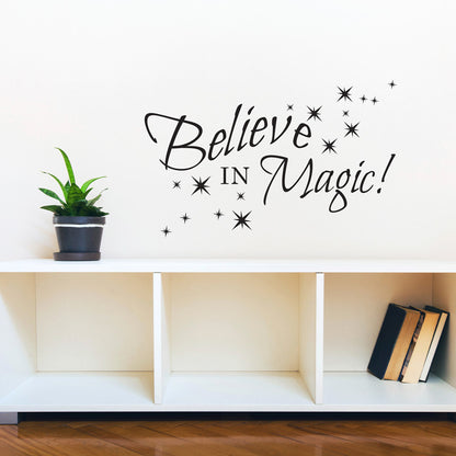 Believe in Magic Quote - Dana Decals