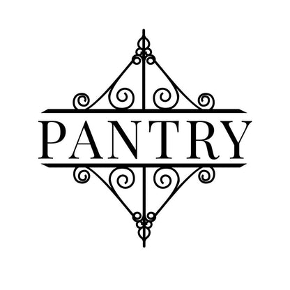 Parisian Pantry Sign - Dana Decals