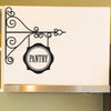 Hanging Pantry Sign - Dana Decals