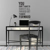 Figured Out Move Forward Wall Quote Decal - Dana Decals