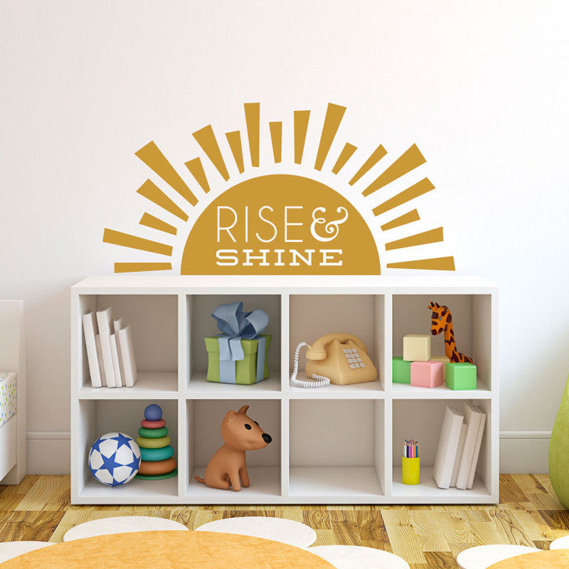 Rise & Shine Quote - Dana Decals