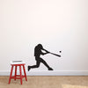 Swinging Baseball Player - Dana Decals