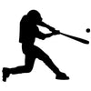 Swinging Baseball Player - Dana Decals