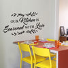 Kitchen Is Seasoned With Love - Dana Decals