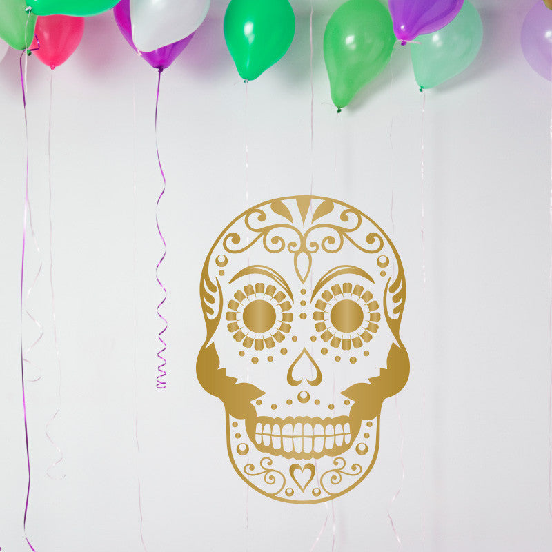 Dia De Los Muertos Sugar Skull - Dana Decals