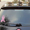 Pink Survivor Ribbon - Dana Decals