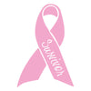 Pink Survivor Ribbon - Dana Decals