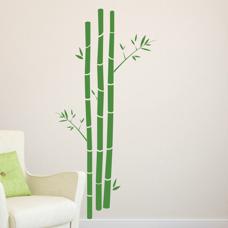 Large Bamboo Stalks Plant Garden - Dana Decals