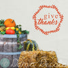 Give Thanks Wreath - Dana Decals