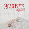 A Mighty Superhero Sleeps Here - Dana Decals