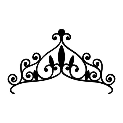 Princess Tiara Headboard - Dana Decals