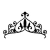 Princess Tiara Headboard - Dana Decals