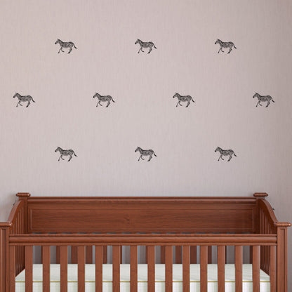 Tiny Zebras Pattern - Dana Decals
