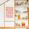 Everyone Matters Classroom Quote - Dana Decals