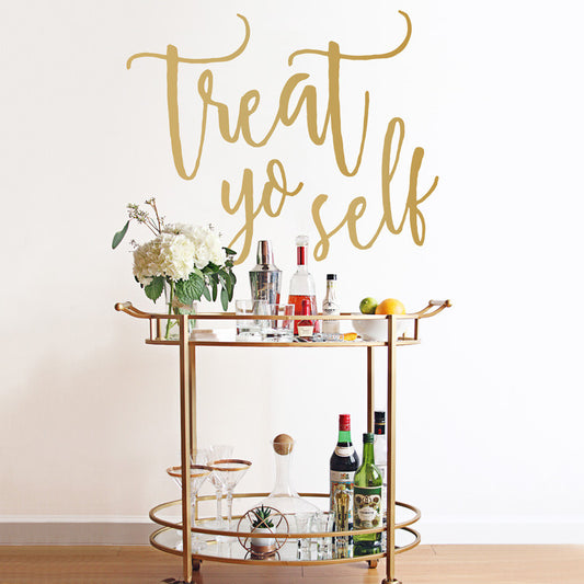 Treat Yo Self - Dana Decals