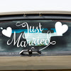 Just Married & Hearts - Dana Decals