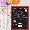 Birthday Party Personalized Welcome Sign - Dana Decals