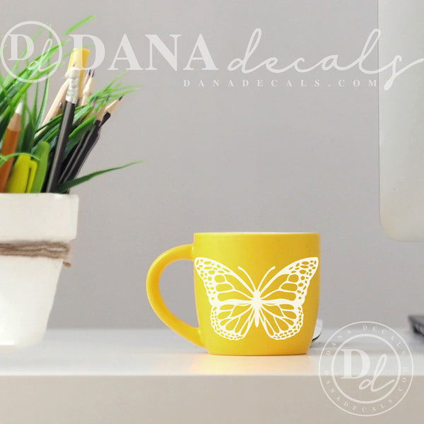 Small Monarch Butterfly Decal - Dana Decals