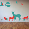 Woodland Creatures Animal Silhouettes - Dana Decals