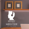 Music is Medicine - Dana Decals