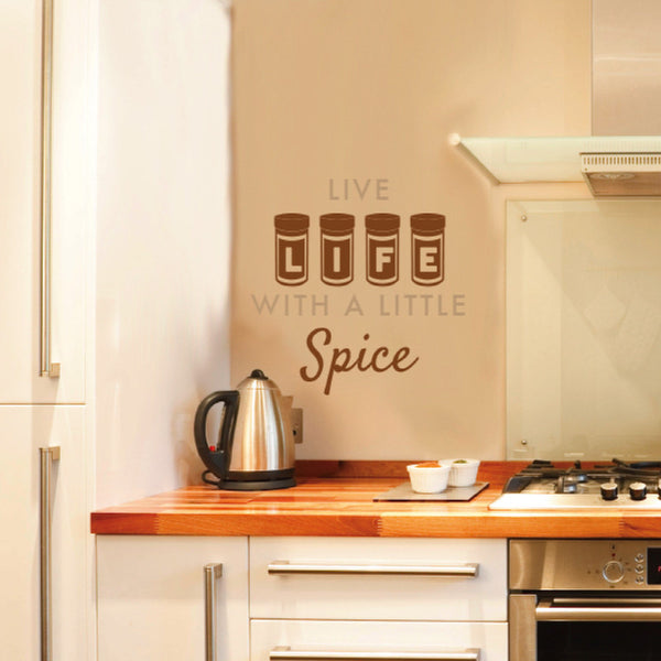 Live Life with a Little Spice - Dana Decals