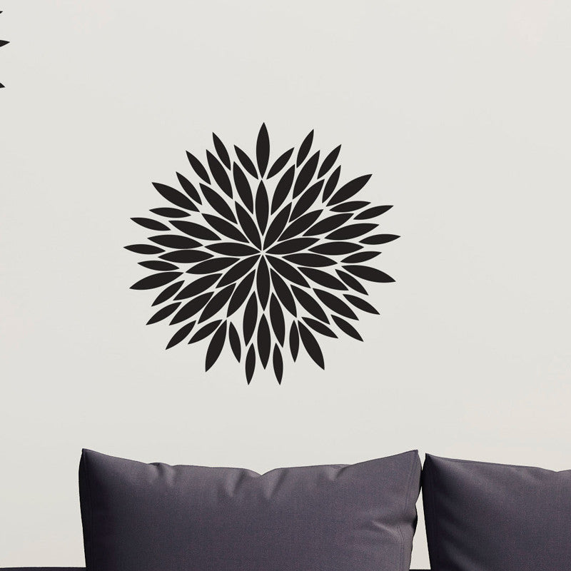 Modern Flower Pattern - Dana Decals