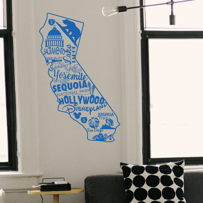 California State Landmarks Display - Dana Decals