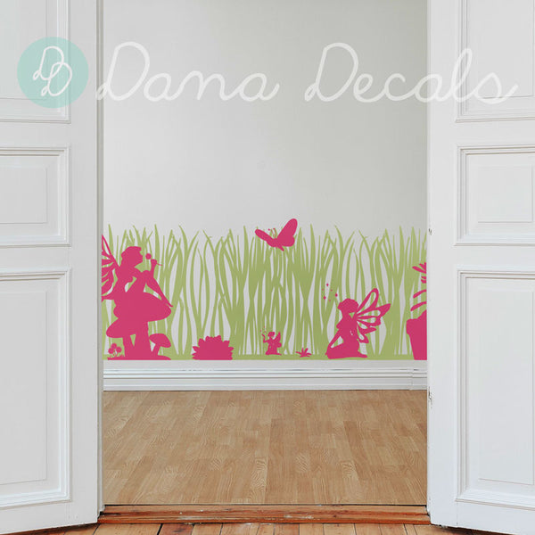 Fairy Garden Scene - Dana Decals