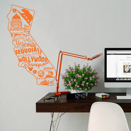 California State Landmarks Display - Dana Decals