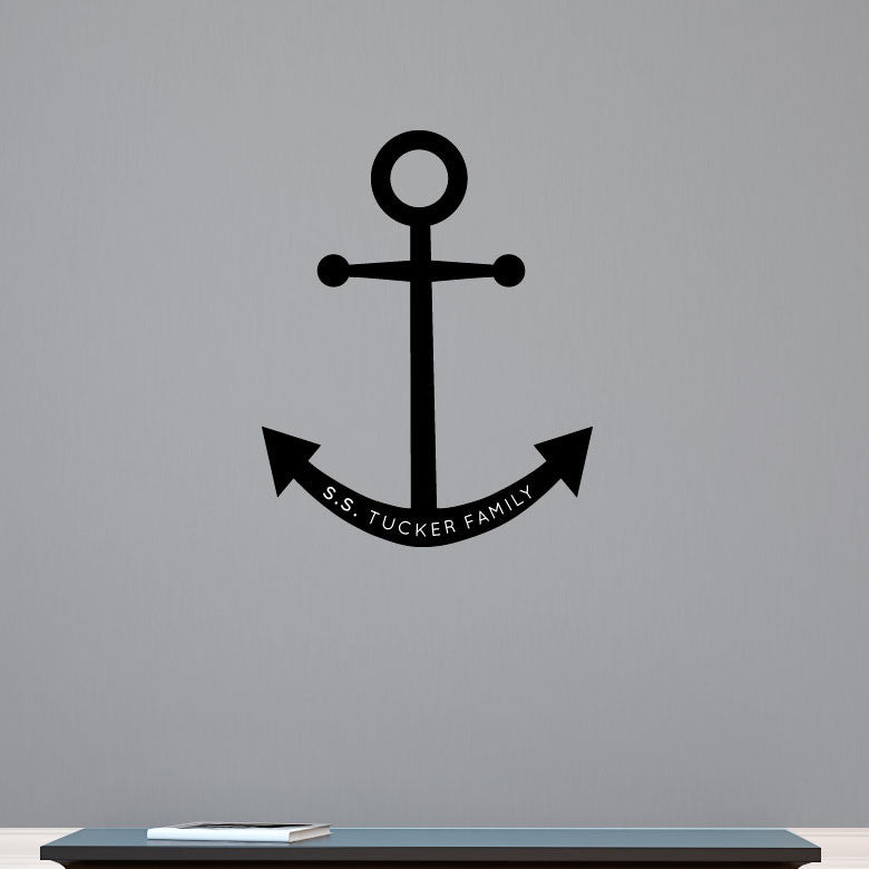 Personalized Anchor - Dana Decals