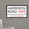 Personalized London Street Sign - Dana Decals