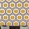 Art Deco Hexagon Pattern - Dana Decals