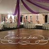 Dance Floor Monogram - Dana Decals